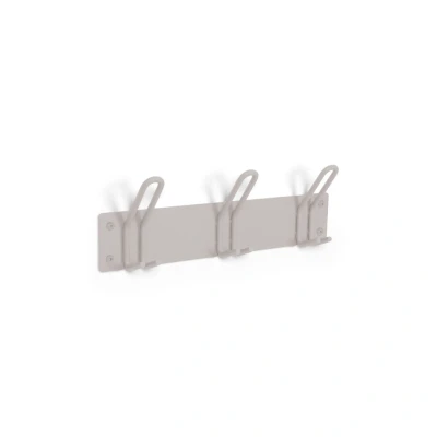Afbeelding van MILES 3 Wandkapstok Silky Taupe
