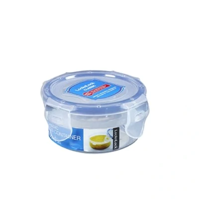 Afbeelding van Lock &amp; HPL931 Ronde Opbergcontainer Helder/Blauw, 100 ml