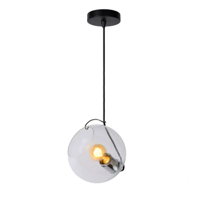 Afbeelding van Lucide JAZZLYNN Hanglamp Ø 20 cm 1xE27 Transparant