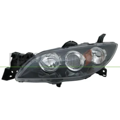 Afbeelding van PRASCO MZ3264904 Koplampen Links HB3, H7 MAZDA: 3 Sedan (BK) 1.6 DI Turbo, 2.3, 2.0 MZR CD, 1.6, 2003 2009