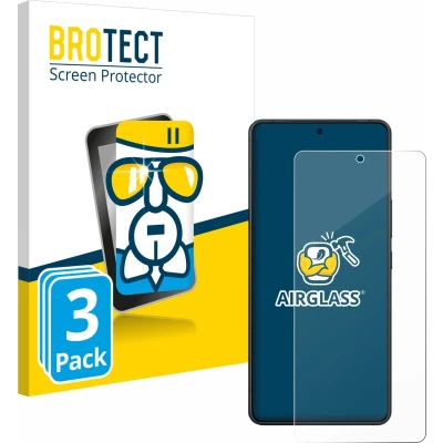 Afbeelding van BROTECT Screenprotector voor ASUS ZenFone 11 Ultra Folie Beschermfolie Beschermglas transparant (3 Stuks)