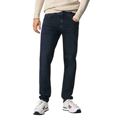 Afbeelding van Pepe Jeans Heren Hatch Regular Jeans, Blauw (Denim wp4), 31W / 34L