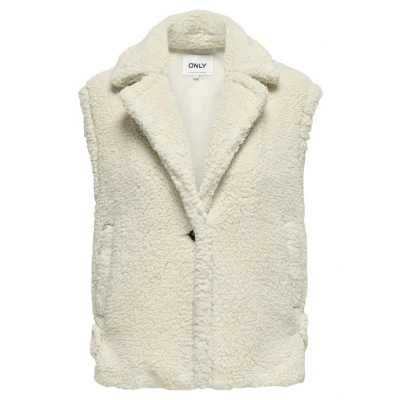 Afbeelding van ONLY gilet ONLWILMA wit