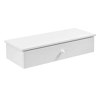 Afbeelding van [en.casa] Wandplank met deur wit
