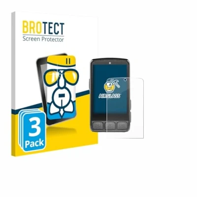 Afbeelding van BROTECT Screenprotector voor Wahoo Elemnt Roam V3 Folie Beschermfolie Beschermglas transparant (3 Stuks)