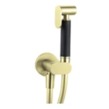Afbeelding van Waterevolution Flow Bidet handdoucheset Messing Natuur T1626LE