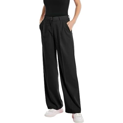 Afbeelding van Replay Straight fit broek voor dames, 098 Black, 32W