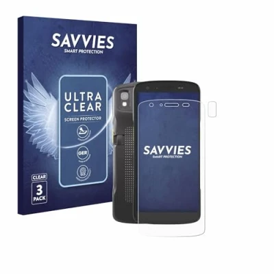 Afbeelding van Savvies Screenprotector voor Zebra TC22 (Voor+Camera) Folie Beschermfolie transparant (6 Stuks)