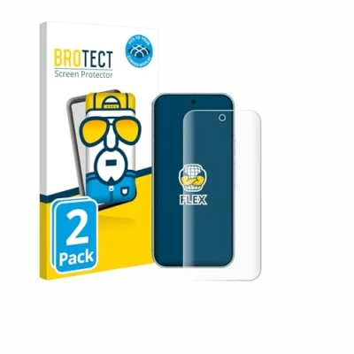 Afbeelding van BROTECT Full Cover Screen Protector voor Google Pixel 9 Pro (2 Stuks) Schermbeschermer, 3D Curved