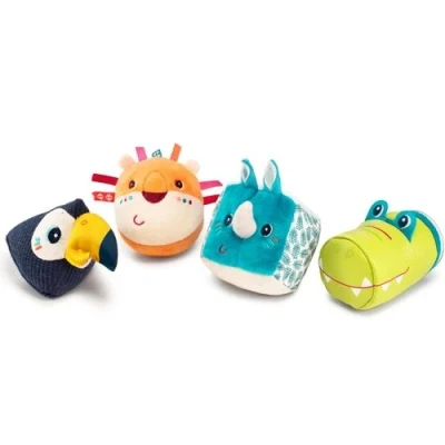 Afbeelding van Lilliputiens activiteitenrammelaars jungle 4st