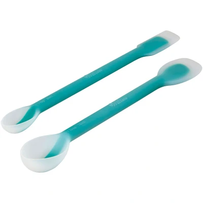 Afbeelding van Wilton Siliconen Spatels met Lepel 28cm 2st