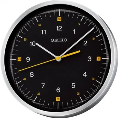 Afbeelding van Seiko QXA566J Wandklok, zwart, Modern
