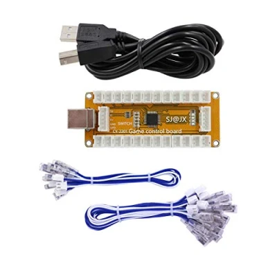 Afbeelding van SJ@JX Arcade Game USB Encoder Zero Delay Gamepad Button Joystick Controller for Nintendo Switch PC PS3 Raspberry Pi