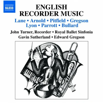 Afbeelding van John Turner, Royal Ballet Sinfonia English Recorder Music (CD)