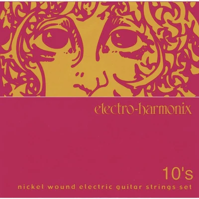 Afbeelding van Electro Harmonix E Git. snaren 10 46 &quot;10s&quot; nikkel omwonden Elektrische gitaarsnaren