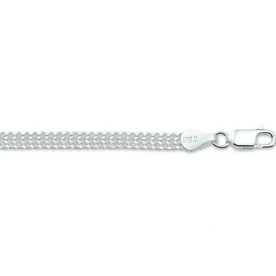 Afbeelding van Armband Zilver Gourmet Dubbel 4,3 mm x 19 cm lang
