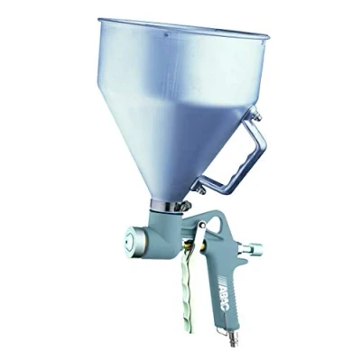 Afbeelding van ABAC Gipsplaatpistool G 534 met zuignap van 4500 ml, sproeiers 4, 6 en 8 mm, maximale grootte de gipskorrels 3 druk 4 bar. Gipskorrelgrootte max. bar