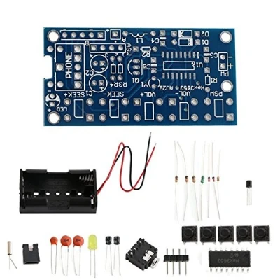 Afbeelding van DIY Elektronische kits 76 MHz 108 Stereo FM Radio Receiver PCB Draadloze Module