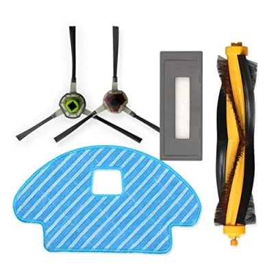 Afbeelding van WANGCL Accessoires Kit voor ECOVACS DEEBOT OZMO 930/ECOVACS DG36, Vervangende Onderdelen Borstels Filters en Mop Doeken Stofzuiger Robot