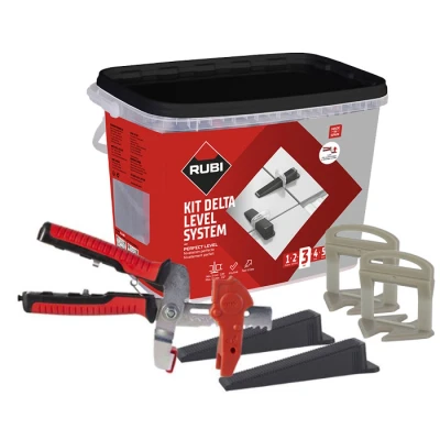 Afbeelding van Rubi Delta Levelling starterskit 5 mm (100 clips + 100 keggen)
