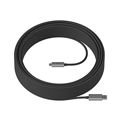 Afbeelding van Logitech Strong USB kabel 25 m A C Zwart