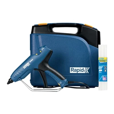 Afbeelding van Rapid Pro EG313 Lijmpistool Set 12 mm lijmpatronen In koffer 5001489