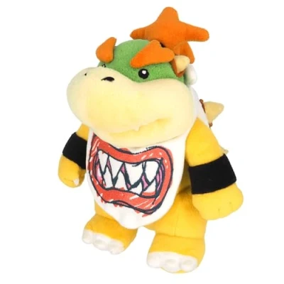 Afbeelding van Sanei Super Mario All Star Collection 8&quot; Bowser Jr. Knuffel, Small