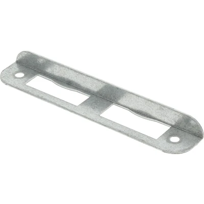 Afbeelding van Nemef Hoeksluitplaat afgerond 135 x 24 12 mm (LxBxH/B+LIP) staal verzinkt HP1266 din links