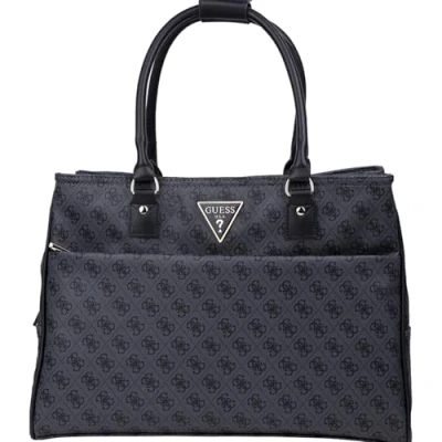 Afbeelding van Guess Jesco Shopper TOTE Shopper, Dames, Maat: One Size, Coal