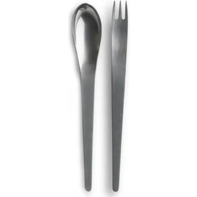 Afbeelding van Serveerbestek Georg Jensen Arne Jacobsen RVS Mat