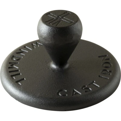 Afbeelding van The Windmill Cast Iron Smash burger tool Gietijzer BBQ Ø14cm
