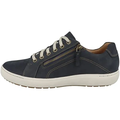 Afbeelding van ClarksNalle LacedamessneakersSneaker,Navy Nubuck,42 EU
