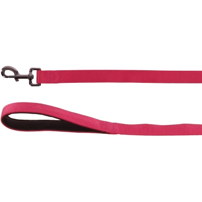 Afbeelding van Flamingo Abbi Looplijn Honden Kersenrood 130cm 25mm 1st 190654