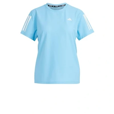 Afbeelding van adidas Performance OWN THE RUN Sport Tshirt, Dames, Maat: XS, Semi blue burst