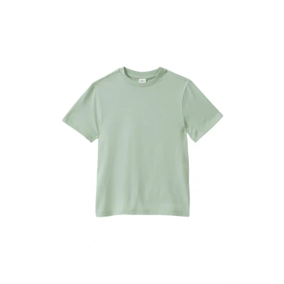 Afbeelding van s.Oliver MIT RÜCKEN UND ÜBERSCHNITTENEN Schultern Tshirt print voor kinderen, Maat: 170/176, Salbeigrün