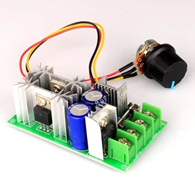 Afbeelding van Gebildet 1pc DC Motor Controller Montage 12V 24V 36V 48V/20A High Power Drive Module Instelbare Snelheid PWM Elektronische Gouverneur Regelschakelaar Ultra Kleine LED dimmer