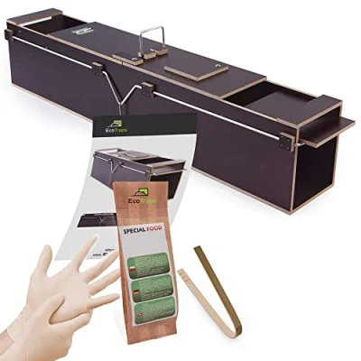 Afbeelding van marterval levende herbruikbare rattenval multiplex ombouw tuin dierenval premium aanbevolen door professionals (POPULAR, 115 x 19 24 cm)
