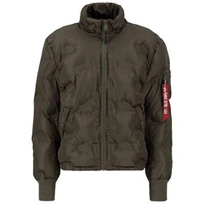 Afbeelding van Alpha Industries Winterjack Men Cold Weather Jackets Hooded Logo Puffer