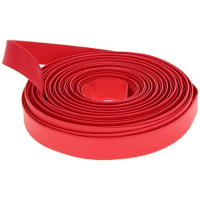 Afbeelding van Othmro PE Krimpkous 9mm Diameter 10 M Lengte 2:1 Elektrische Isolatie Buis Draad Kabel Tubing Sleeving Wrap Rood 1 STKS