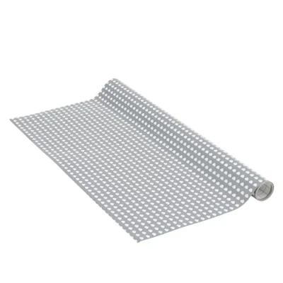 Afbeelding van Venilia Erika 54769 Plakfolie, met grijs geometrisch motief, retropatroon, decoratiefolie, meubelfolie, behang, zelfklevende folie, pvc, zonder ftalaten, 67,5 cm x 1,5 m, dikte 0,095 mm