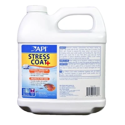 Afbeelding van API Stress Coat Aquarium Water Conditioner, 1,9 Liter Fles