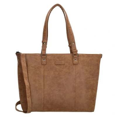 Afbeelding van Enrico Benetti Kate 15&#039;&#039; Laptop Shoulderbag camel Laptoptas
