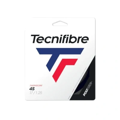 Afbeelding van Tecnifibre Black Code 4S 1.25 Set Tennissnaar Zwart