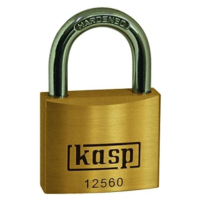 Afbeelding van Kasp K12560A3 Hangslot 60 mm Gelijksluitend Goud geel Sleutelslot