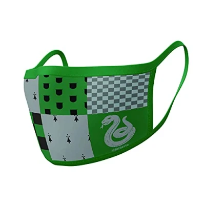 Afbeelding van Harry Potter Face Mask Set Slytherin