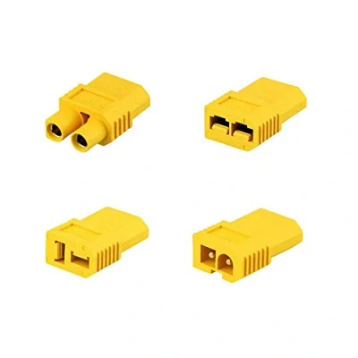 Afbeelding van Amass XT60 Man naar Decanen T connector EC3 Traxxas Big Tamiya Plug Vrouwelijke Converter Adapter Voor RC Lipo Batterij