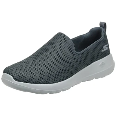 Afbeelding van Skechers Go Walk Joy 15600 dames Wandelschoen Joy,Grijze houtskool,42 EU Breed