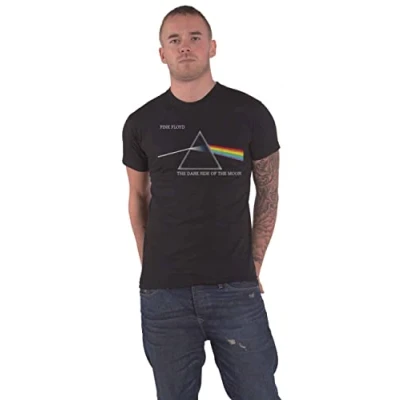 Afbeelding van Pink Floyd Dark Side Of The Moon Heren T shirt 5XL Zwart