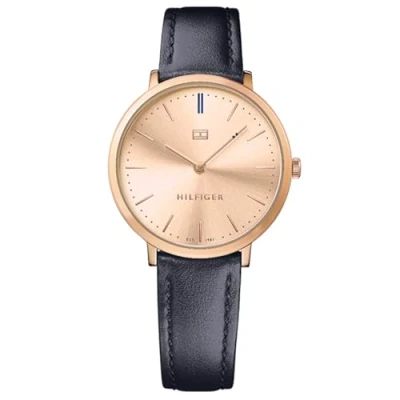 Afbeelding van Tommy Hilfiger TH1781693 Horloge Leer Blauw 35 mm