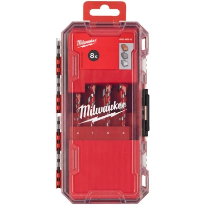 Afbeelding van Milwaukee Betonboren Set Premium Packout Friendly Box (8 delig)